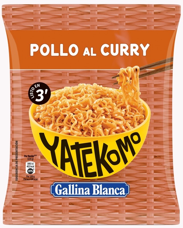 YATEKOMO G BCA SB 82G POLLO/CURRY