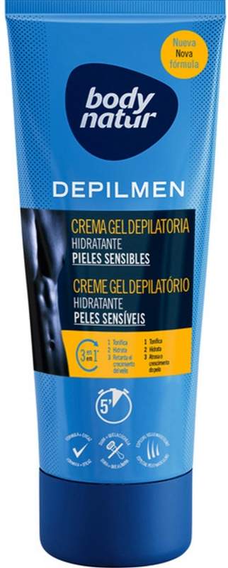 DEPIL BODYNATUR CREMA 200 P/SEN MEN