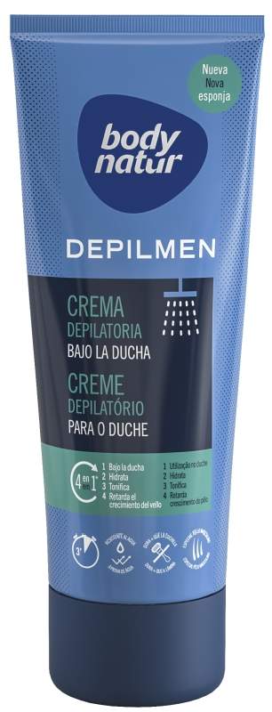 DEPIL BODYNATUR CREMA DUCHA 200 MEN