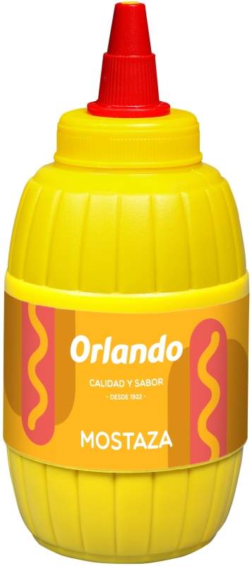 MOSTAZA ORLANDO 290G BARRILITO
