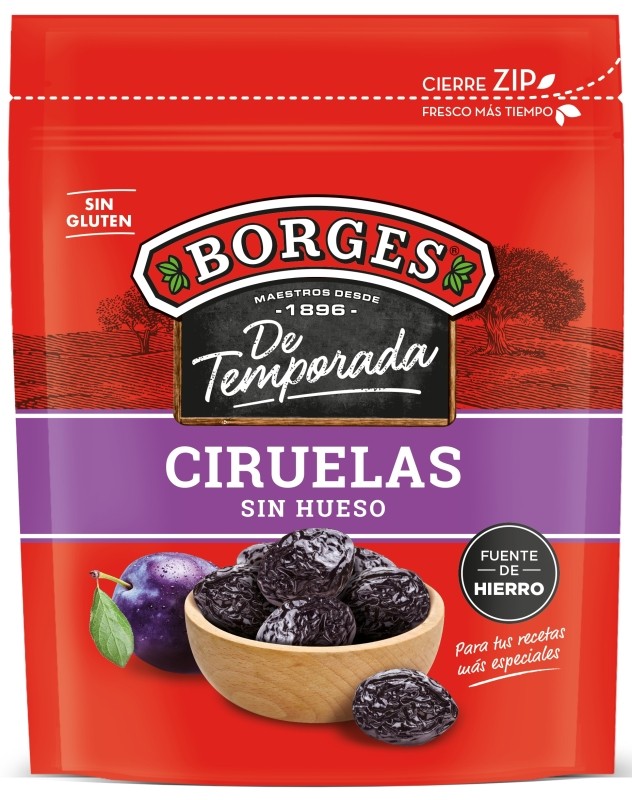 CIRUELAS BORGES S/HUESO 200G