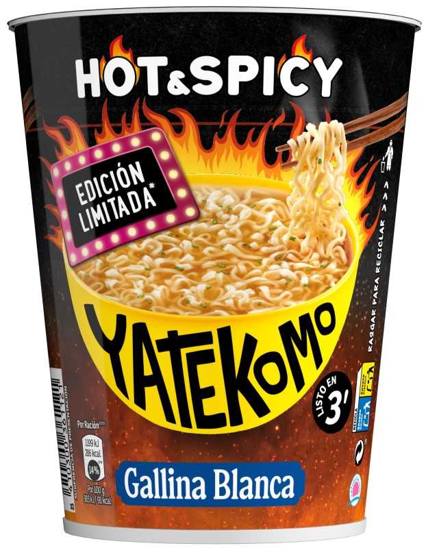 YATEKOMO VASO G BCA 60G HOT&SPICY