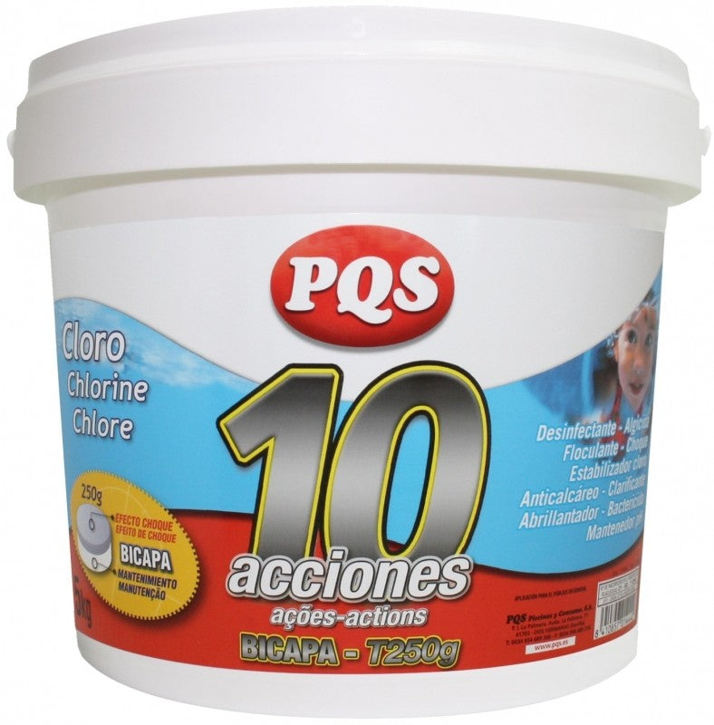 CLORO PQS 10 ACCIONES 5K BICAPA
