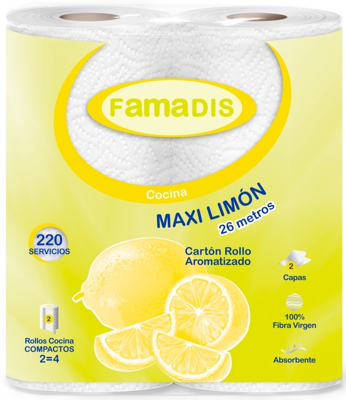 COCINA FAMADIS LIMON 2C 26,4M 2ROL