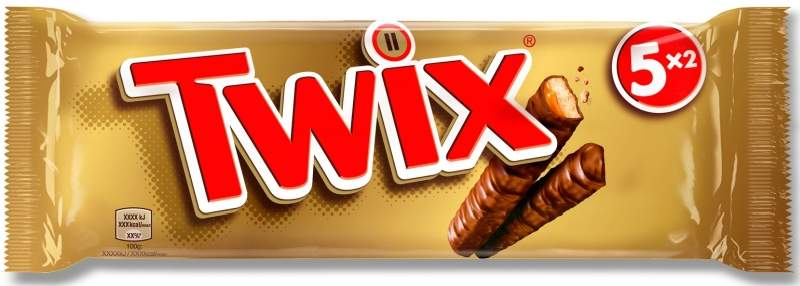 CHNAS TWIX 50G PK5