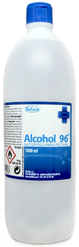 ALCOHOL ETILICO KELSIA 1L 96G