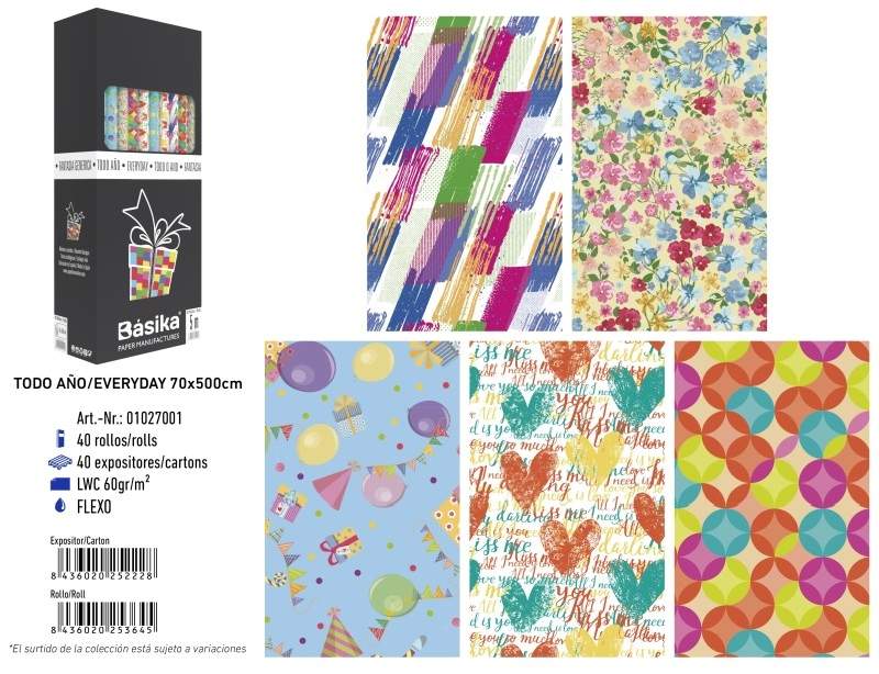PAPEL REGAL 5X0,7 FANTASIA 01027001