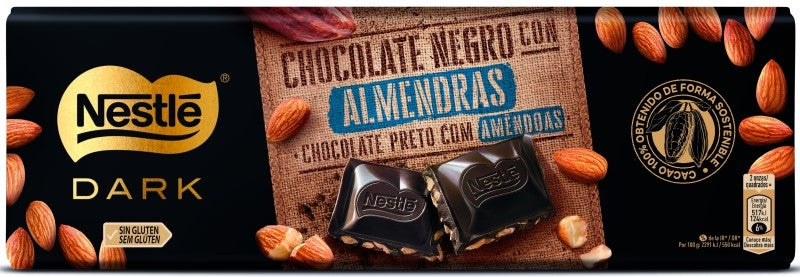 CH NESTLE DARK ALMENDRA 250G