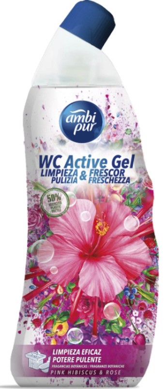 AMBIPUR WC GEL 750 PINK/ROSE
