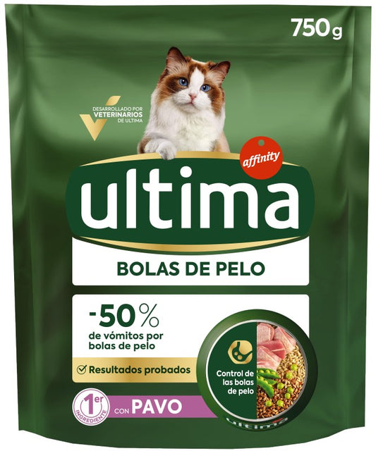 ULTIMA GATO CONTR BOLA PELO 750G