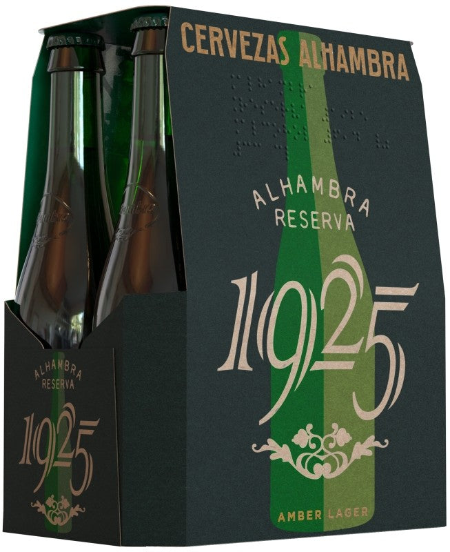 CERVEZA ALHAMBRA 1925 1/3 PK6  6,4G