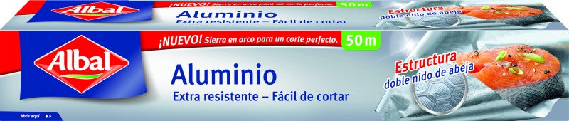 PAPEL ALUMINIO ALBAL ALU 50 M