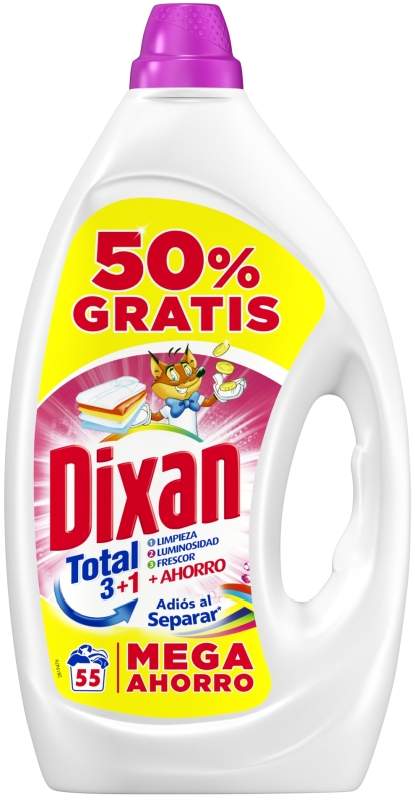 DIXAN GEL 2,475L 55D/50% ADIOS SEPA