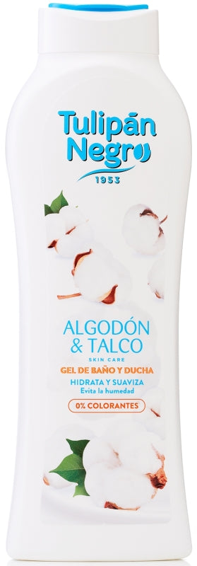 GEL T NEGRO 650 ALGODON/TALCO