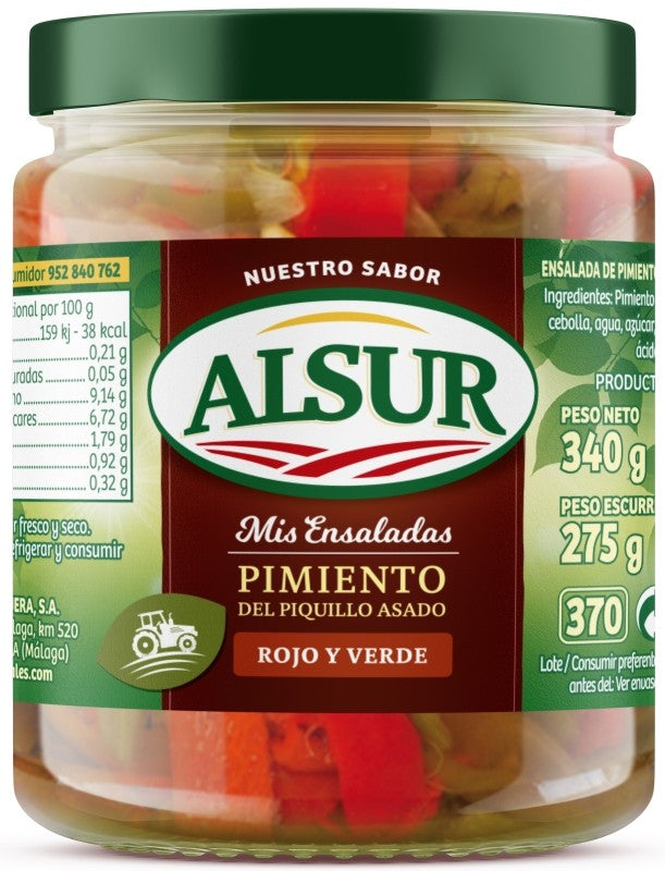 ENSALADA PIMIEN ALSUR 340 ROJO/VDE