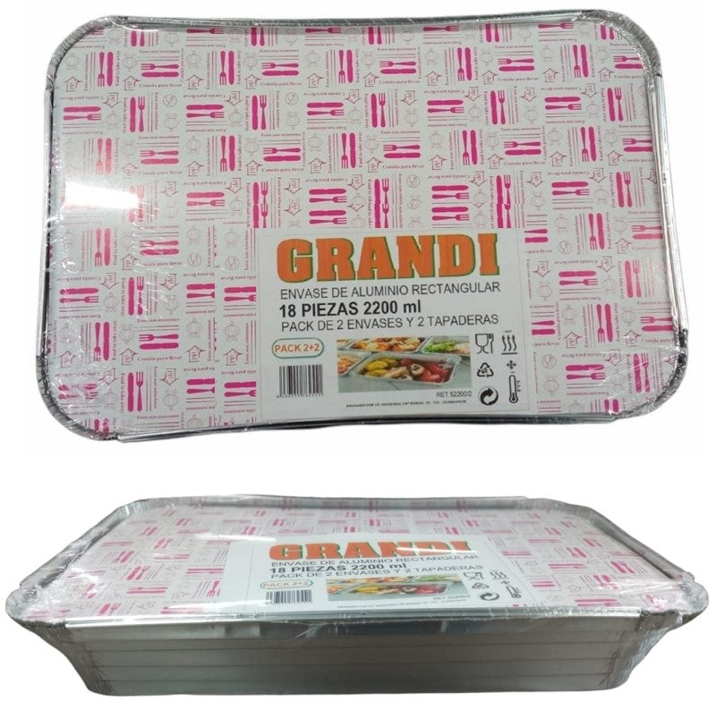 ENVASE ALUM GRANDI+TAP 2 MDN 2200ML