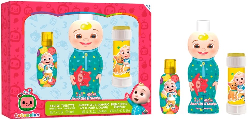 SET COCOMELON 50VP+GEL+POMPERO