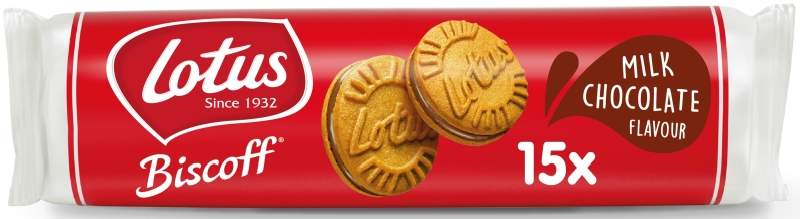 GALLET LOTUS SANDWICH 150G CHOCO