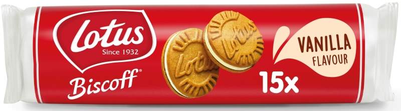 GALLET LOTUS SANDWICH 150G VAINILLA