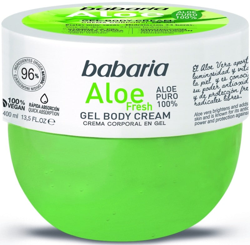 CREMA CORP BABARIA GEL 400 ALOE