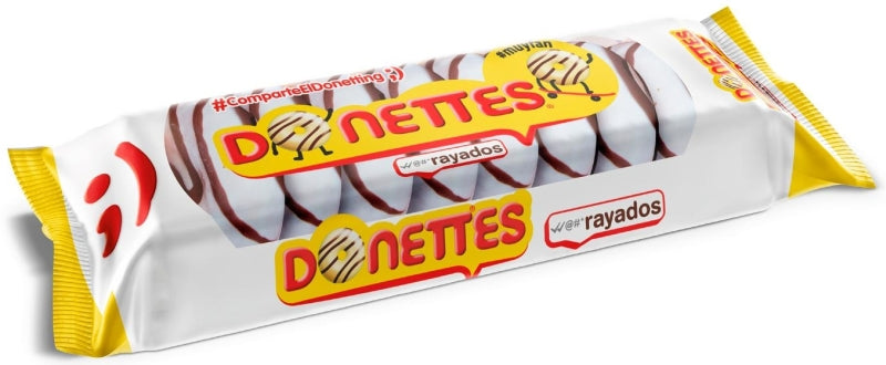DONETTES RAYADOS 8U