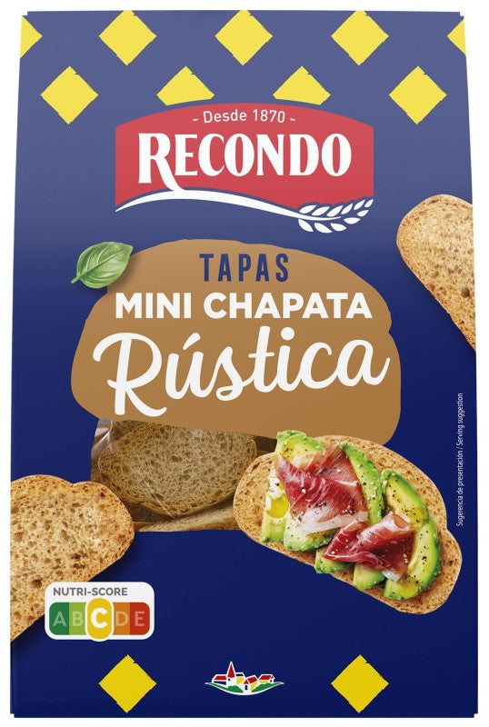 MINI CHAPATA RECONDO 100G RUSTICA
