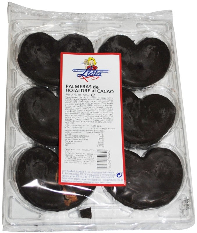 PALMERA LIDIA 300G CHOCOLATE