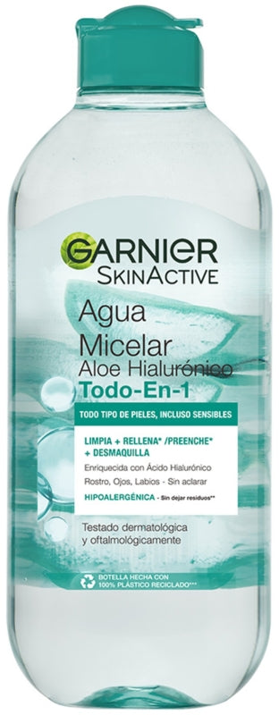 AGUA MICELAR GARNIER HYALURON 400