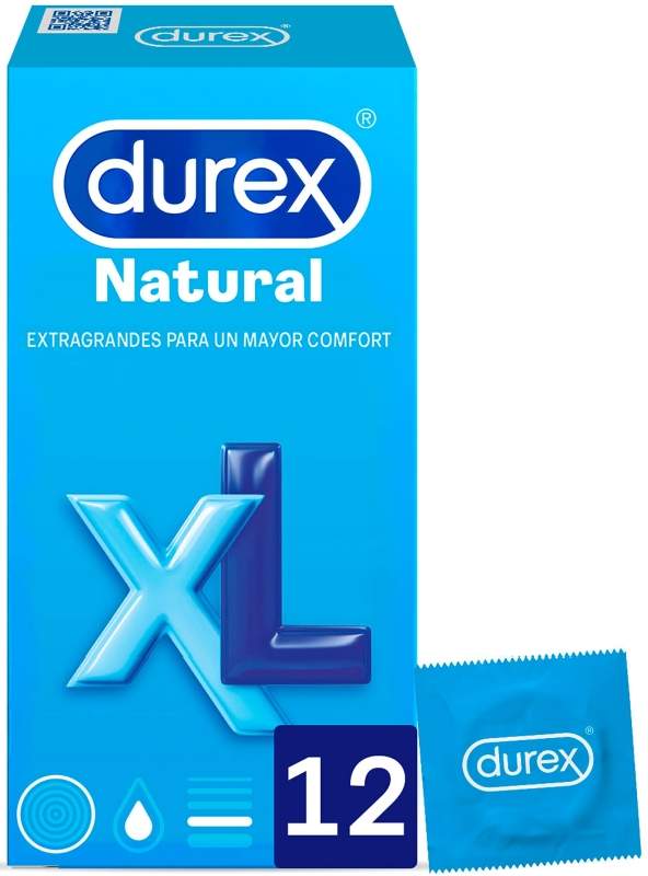 PROFIL DUREX NATURAL PLUS XL 12U