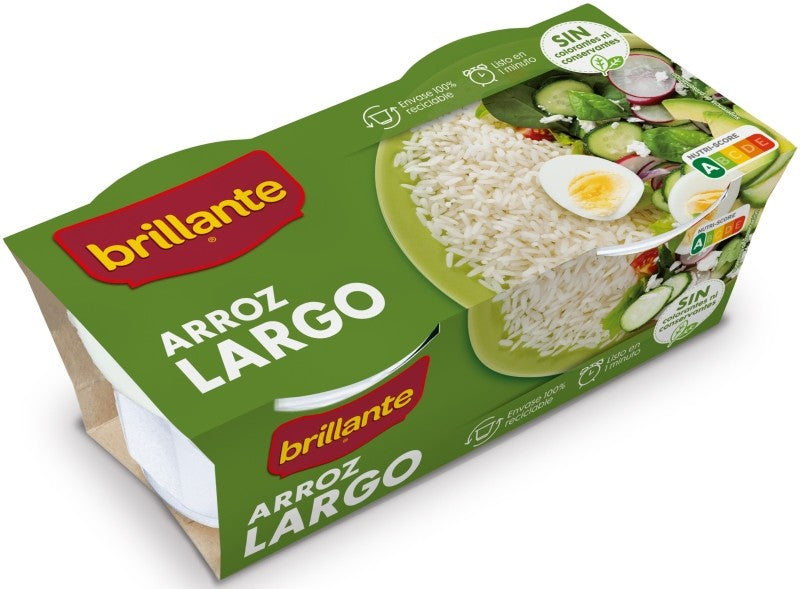 ARROZ BRILLANTE 125 PK2 LARGO