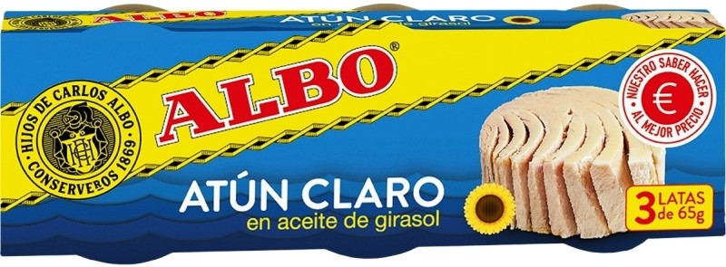 ATUN ALBO CLARO AC GIR RO-70 PK3 AF
