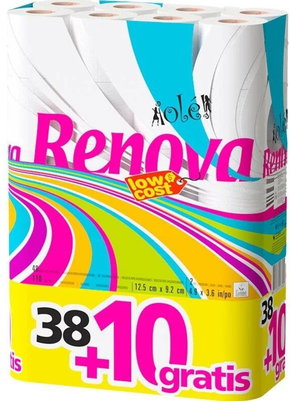 PAPEL RENOVA OLE 2C 13,8M 38+10
