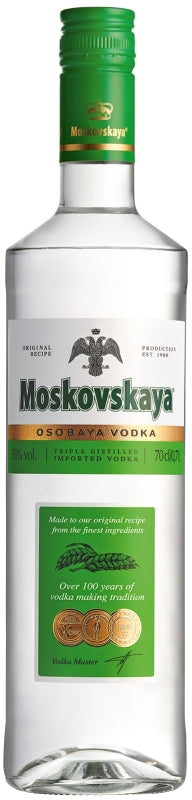 VODKA MOSKOVSKAYA 0,70          38G