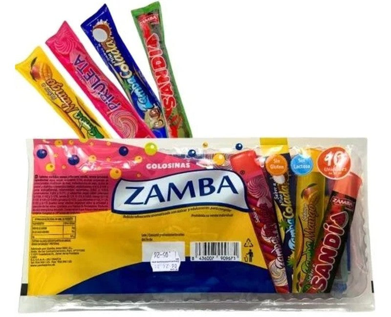 GOLOSINA LIQUIDA ZAMBA 10U SABORES