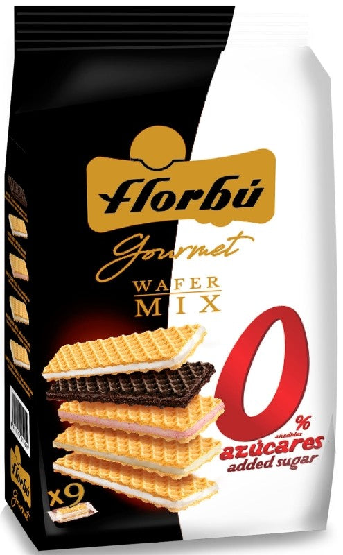 WAFER FLORBU MIX 270G S/AZ