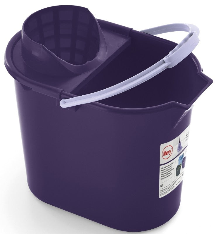 CUBO FRE+ESC MERY 12L OVALADO LILA
