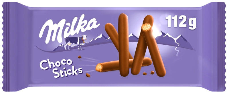 GALLET MILKA CHOCO STICKS 112G
