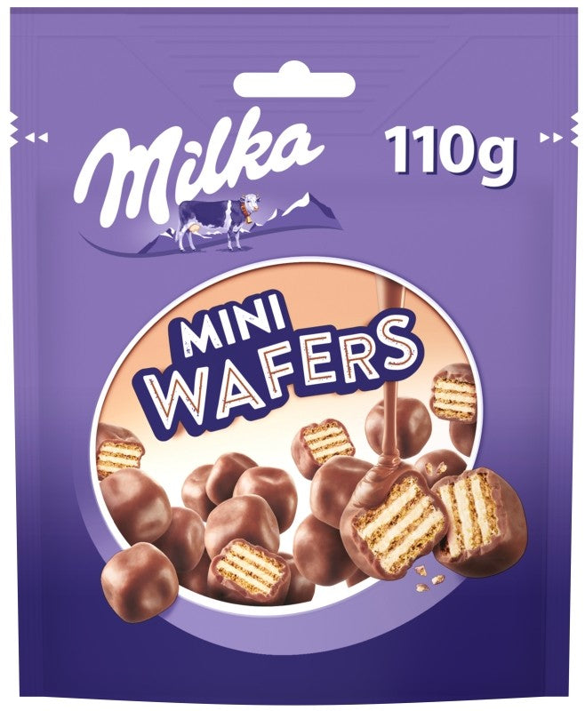 GALLET MILKA MINI WAFERS 110G