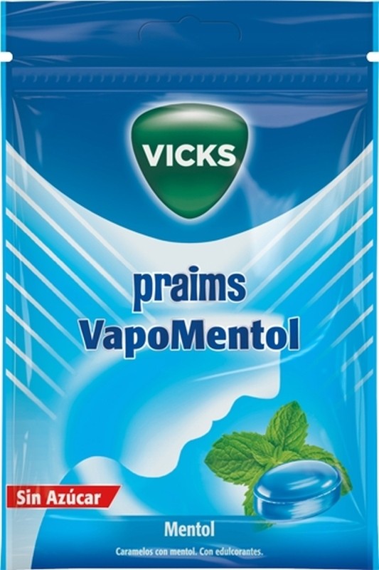 CARAMELO VICKS S/AZ 72G VAPOMENTOL