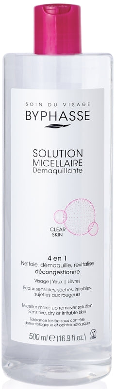 AGUA MICELAR BYPHASSE 4EN1 500ML