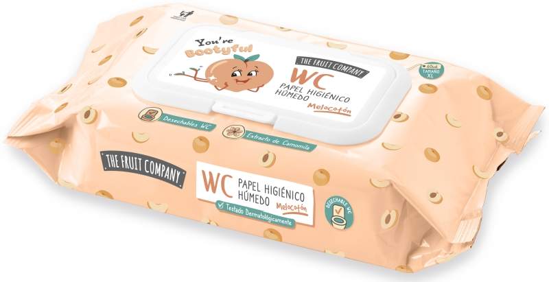 PAPEL T.F.CO HUMEDO XL 60U MELOCOT