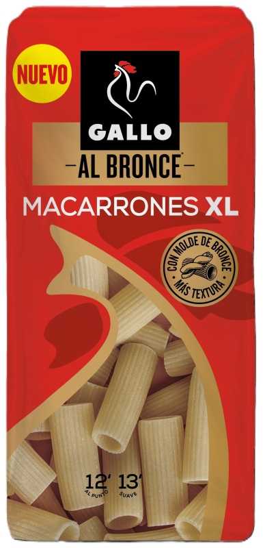 PASTA GALLO BRONCE MACARR XL 450