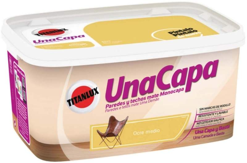 TITANLUX UNA CAPA 4L OCRE MEDIO
