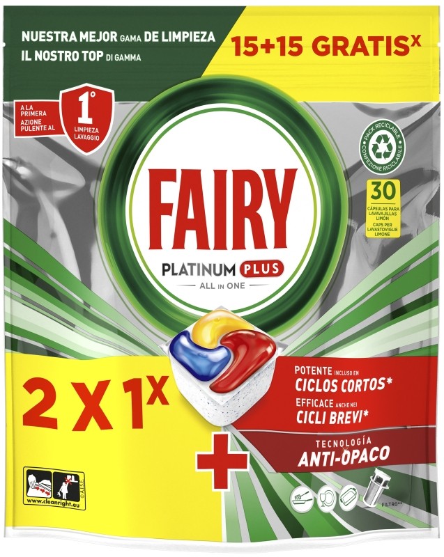 FAIRY CAPS 15+15 PLATINUM PLUS