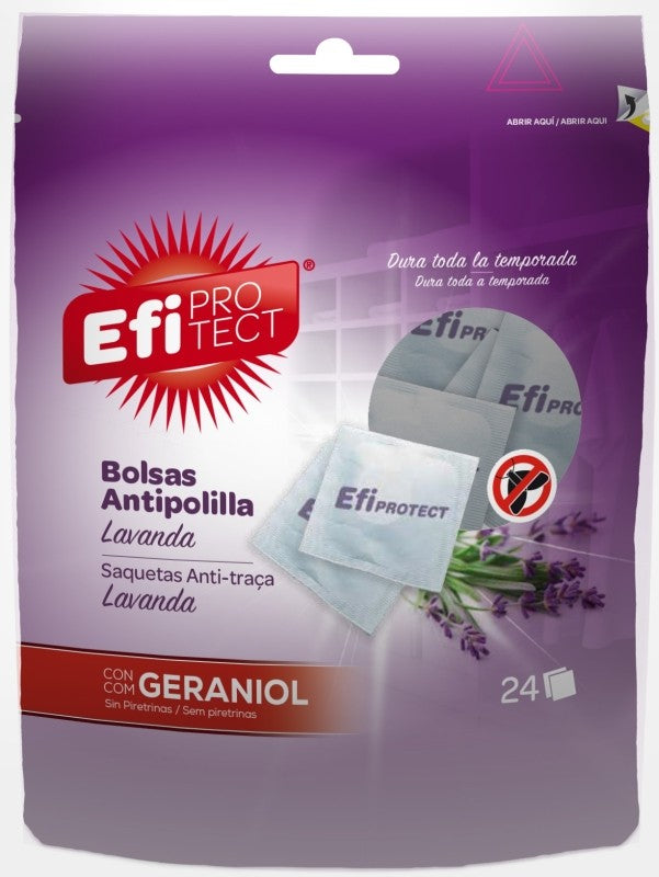 ANTIPOL BOLSA EFI-PROTEC 24U LAVAND