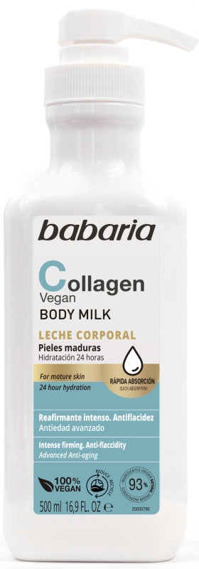 LECHE CORP BABARIA 500 COLAGENO