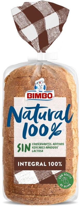 PAN MOLDE BIMBO NAT 100% 360 INTEG
