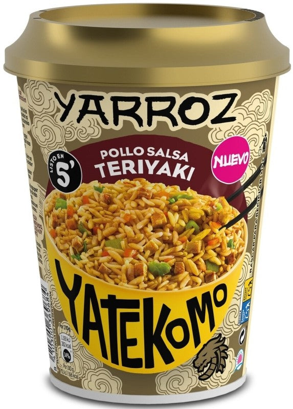YARROZ VASO G BCA 83G POLLO TERIYAK