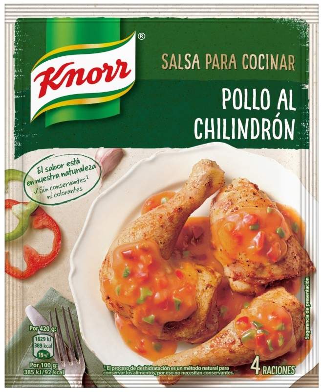 SALSA KNORR POLLO CHILINDRON 52G