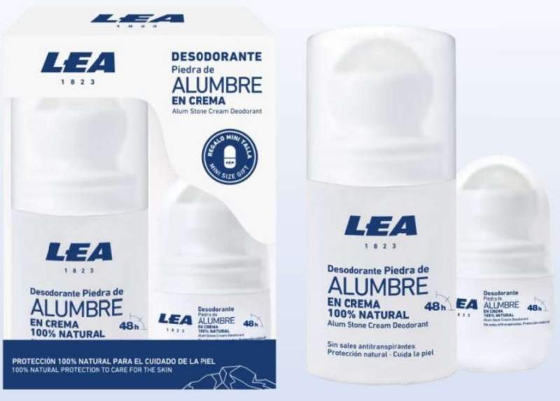 DESOD LEA PIEDRA ALUMBRE RL 50+MINI